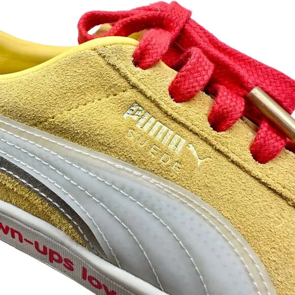 Puma x Haribo | Men | Triplex Collaboration Yellow Suede Lace Up Sneakers | Sz 8