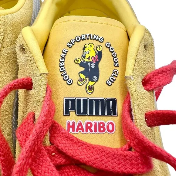 Puma x Haribo | Men | Triplex Collaboration Yellow Suede Lace Up Sneakers | Sz 8