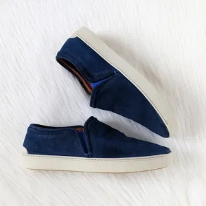 Rag &amp; Bone Blue Suede Leather Slip On Loafer Shoes | Size 11