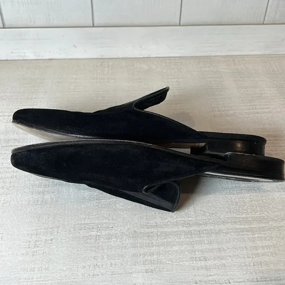 Rag and Bone Leather Loafer Mule Slides Size 40 or US Size 10 Slip On Flat Mules