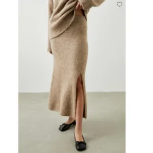 Rails Diana Alpaca Blend Sweater Skirt in Oatmeal - Medium