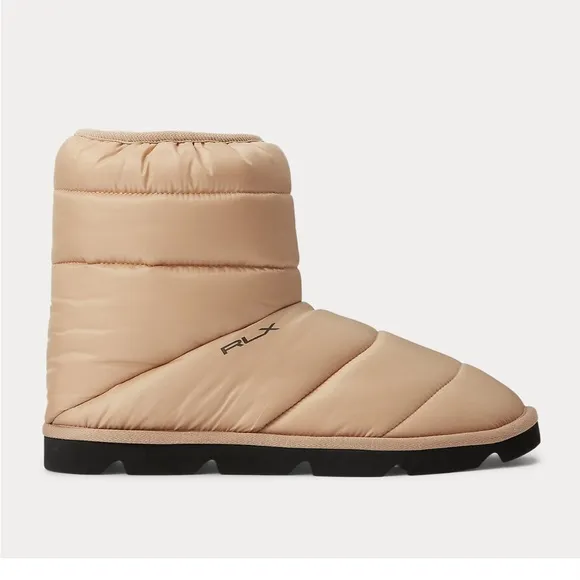 Ralph Lauren Logo Quilted Bootie