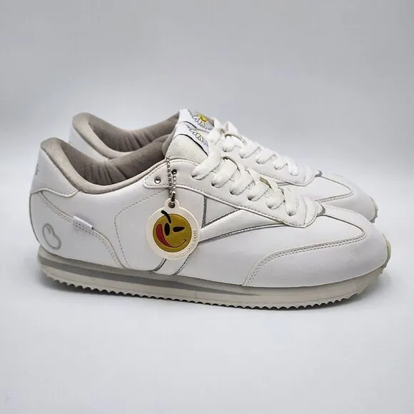 RARE 2008 YUMS &quot;Jellybean&quot; Women's SIZE 10 PATTENT LEATHER SHOES White SEE PHOTO