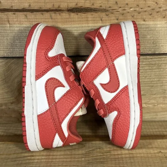 RARE Toddler Size 7C - Nike Dunk Low Retro “White Gypsy Rose” Shoes DC9562-111