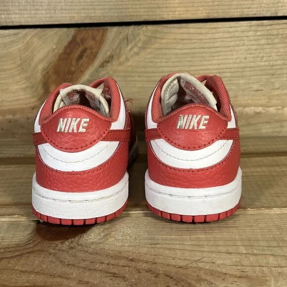 RARE Toddler Size 7C - Nike Dunk Low Retro “White Gypsy Rose” Shoes DC9562-111