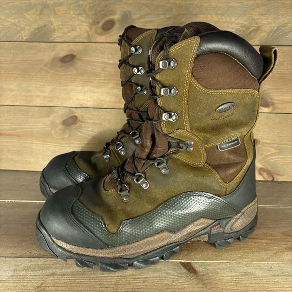 red wing irish setter snow tracker men size 11 shoes brown inslulated snow boot