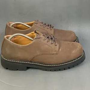 RedHead mens leather Oxford brown shoes mens size 11