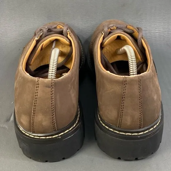 RedHead mens leather Oxford brown shoes mens size 11
