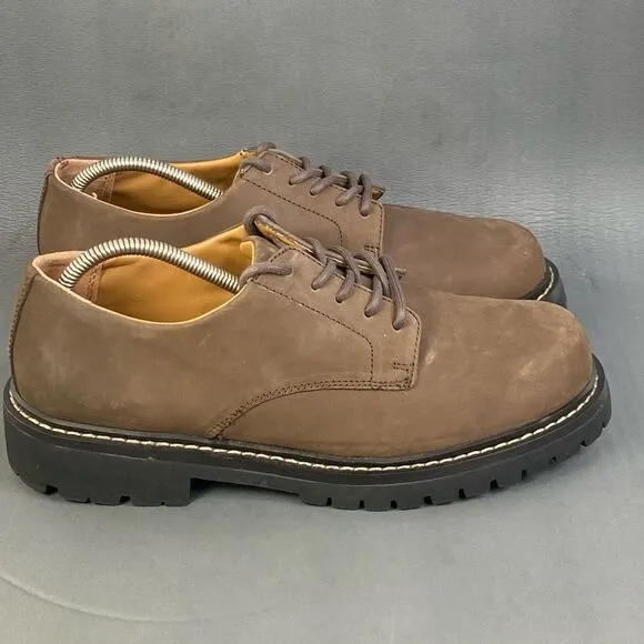 RedHead mens leather Oxford brown shoes mens size 11