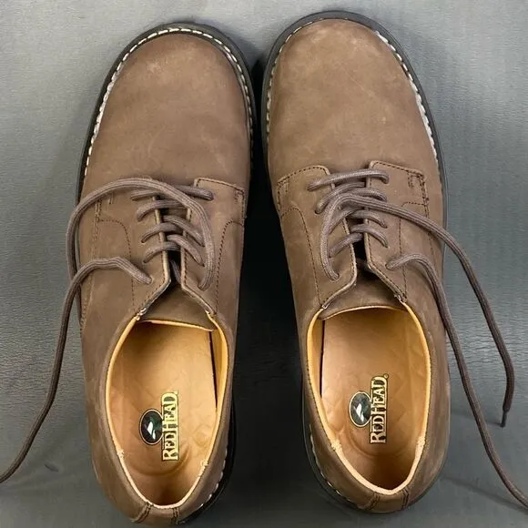 RedHead mens leather Oxford brown shoes mens size 11