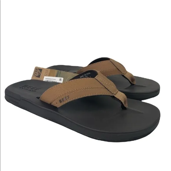 Reef Leather Strap Thong Sandal Shoes