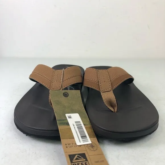 Reef Leather Strap Thong Sandal Shoes