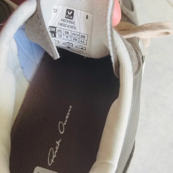 Rick Owens X Veja Hiking Shoes