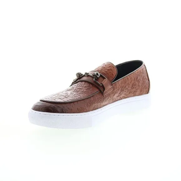 Robert Graham Mens Catalonia Brown Shoes (NWT)