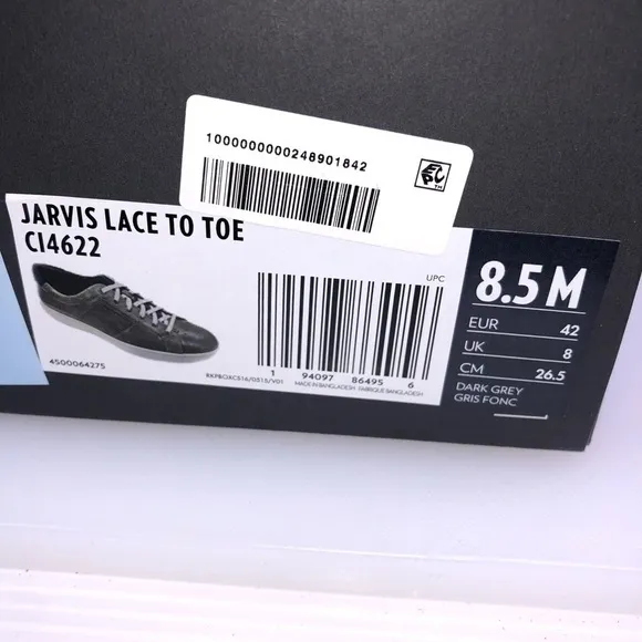 Rockport Jarvis Lace Up Sneaker Shoes Size 8.5