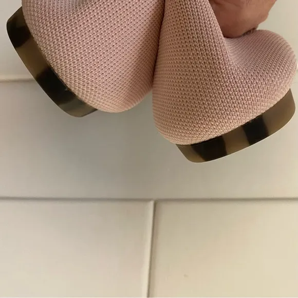 Rothy's Light Pink Point Toe Flat Shoes Women's Size 10.5