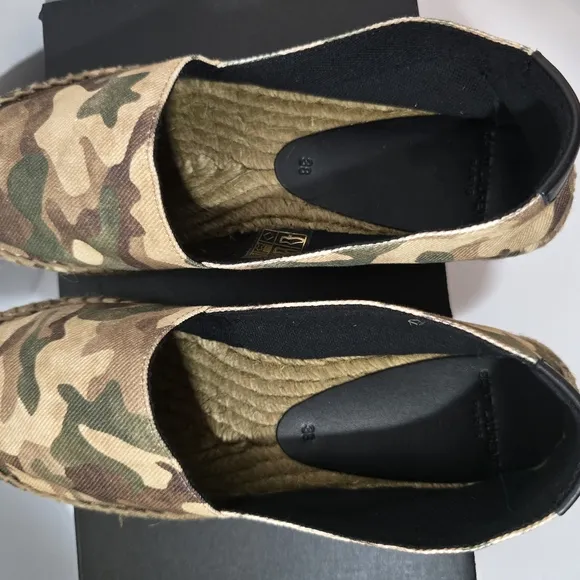 Saint Laurent Camouflage Espadrilles
