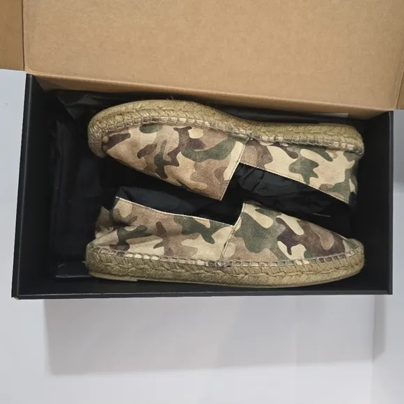 Saint Laurent Camouflage Espadrilles