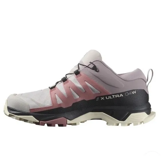 Salomon X Ultra 4 GTX Women's Hiking Shoes, Rose/Almond, W11 11