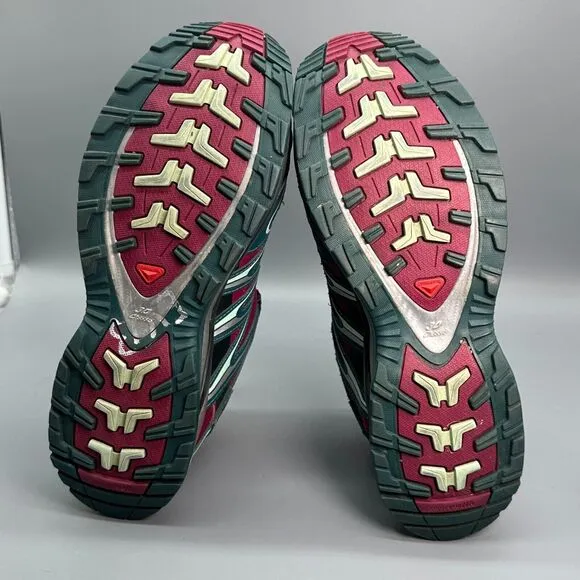 Salomon XA Pro 3D Classic Womens 9.5 Pink Athletic Hiking Sneakers Code-Lock