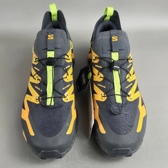 Salomon XT Rush 2 Unisex Gray Orange Drawstring Hiking Running Shoes
