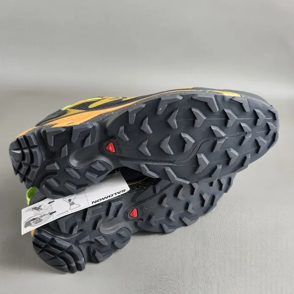 Salomon XT Rush 2 Unisex Gray Orange Drawstring Hiking Running Shoes