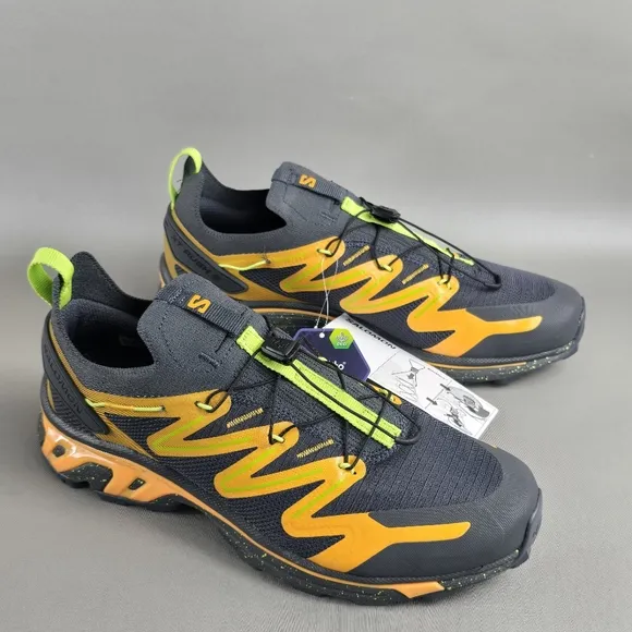 Salomon XT Rush 2 Unisex Gray Orange Drawstring Hiking Running Shoes