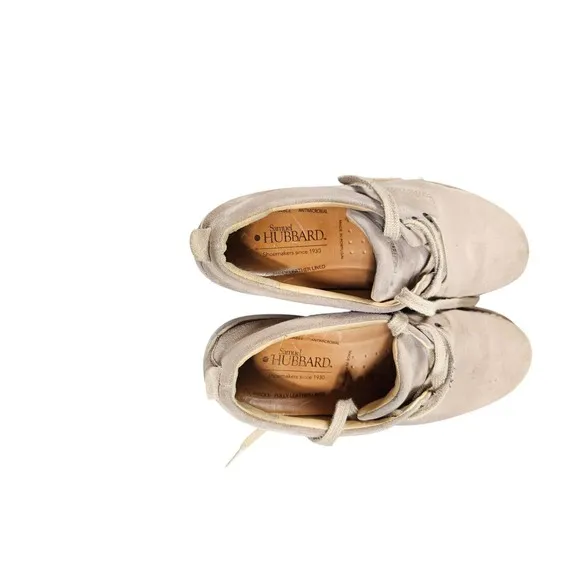 Samuel Hubbard Mens 9 Shoes Beige Nubuck/Suede Leather Casual M1100-012