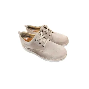 Samuel Hubbard Mens 9 Shoes Beige Nubuck/Suede Leather Casual M1100-012