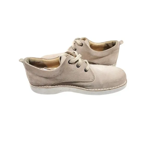 Samuel Hubbard Mens 9 Shoes Beige Nubuck/Suede Leather Casual M1100-012