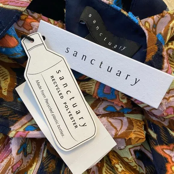 Sanctuary &quot;Girls Day Out&quot; Paisley Mini Dress