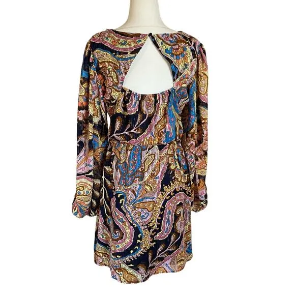 Sanctuary &quot;Girls Day Out&quot; Paisley Mini Dress