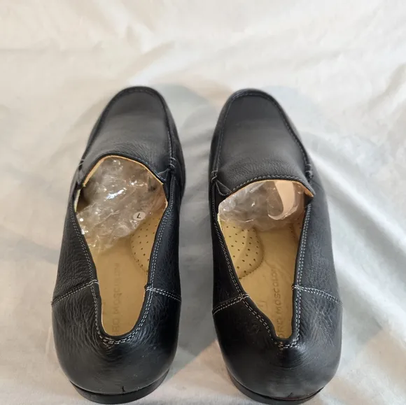 Sandro Moscoloni Men's Size 11.5D Black Loafer Shoes New