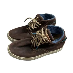 Satorisan Wanaka Mars Brown Leather Lace Cold Weather Boots Shoes Mens 42 US 9