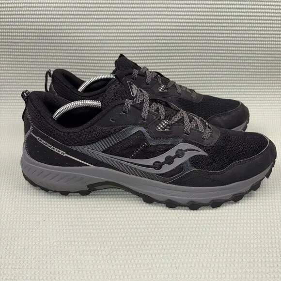 Saucony Excursion TR 16 Running Hiking Shoes Men’s Size 11.5 Black/Charcoal