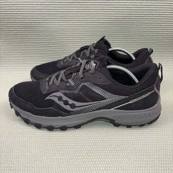 Saucony Excursion TR 16 Running Hiking Shoes Men’s Size 11.5 Black/Charcoal