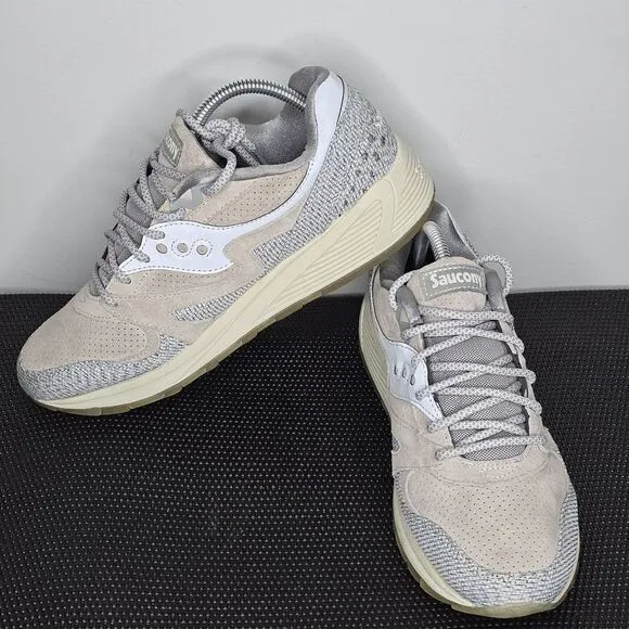 Saucony Originals Grid‎ 8000 Dirty Snow Pack Grey Rare Men Shoes S70306-1 US 8.5