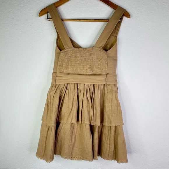 Show Me Your MuMu Cosmo Gauze Tanlines Mini Dress