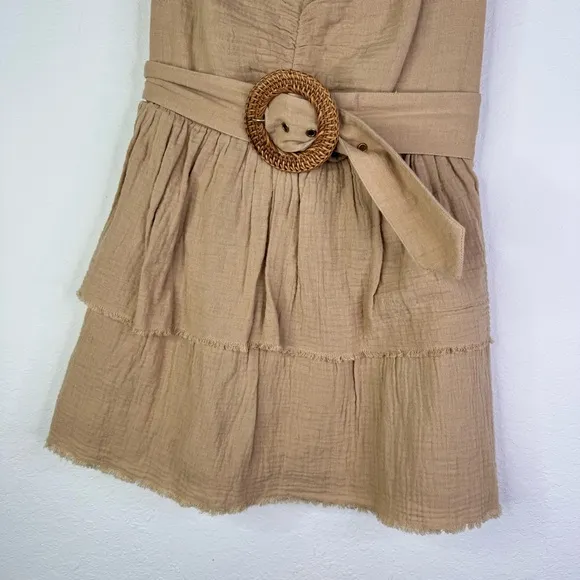 Show Me Your MuMu Cosmo Gauze Tanlines Mini Dress