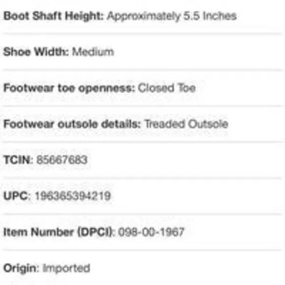 Size 10- Men's Rowan Snow Waterproof Winter Boots - All in Motion