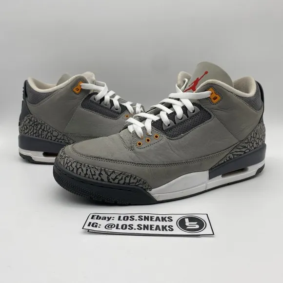 Size 10.5 - Jordan 3 Retro Mid Cool Grey (CT8532-012)