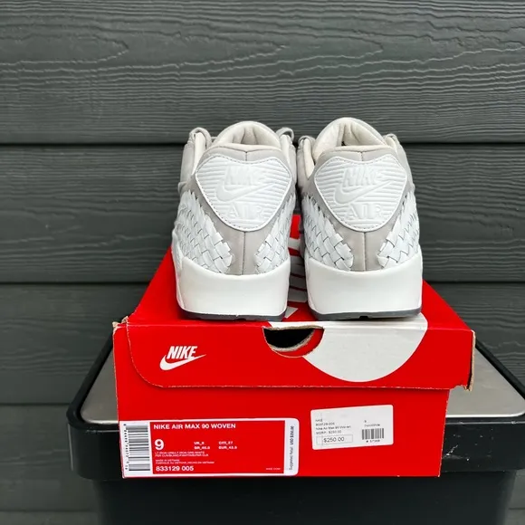 Size 9M - Nike Air Max 90 Woven &quot;Light Iron Ore&quot;
