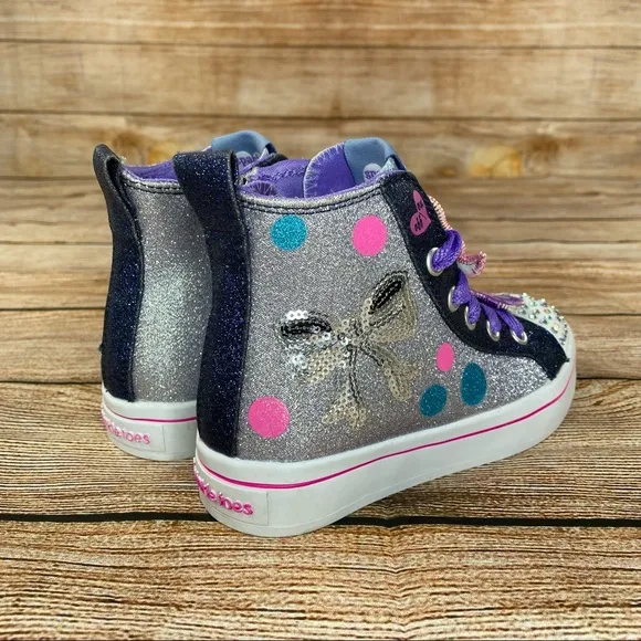 Skechers Twinkle Toes Twi-Lites Youth Size 11.5 Light Up Sneakers 10983L - NEW
