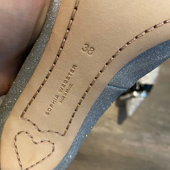 Sophia Webster Andie Bow Stretch Booties