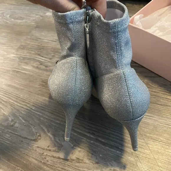 Sophia Webster Andie Bow Stretch Booties