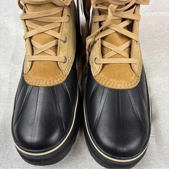 Sorel Boots &amp; Footwear Caribou Storm Waterproof Winter Boot Mens Buff  Size 10