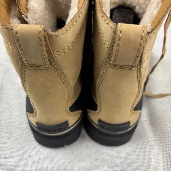Sorel Boots &amp; Footwear Caribou Storm Waterproof Winter Boot Mens Buff  Size 10