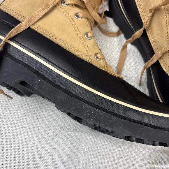 Sorel Boots &amp; Footwear Caribou Storm Waterproof Winter Boot Mens Buff  Size 10