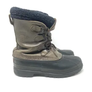 Sorel Caribou Snow Boot Brown Mens 9