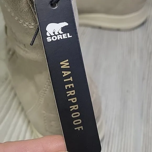 Sorel Explorer Joan Boot Ancient Fossil Winter Boots Womens Size 5.5 NEW